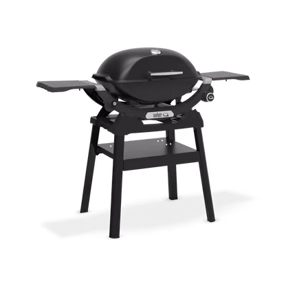Weber Q2200N Gas BBQ with Compact Stand and Side Tables