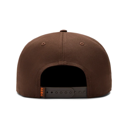 Built for the Wild Duck Flat Brim Hat - Dark Brown