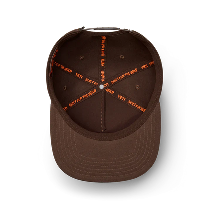 Built for the Wild Duck Flat Brim Hat - Dark Brown
