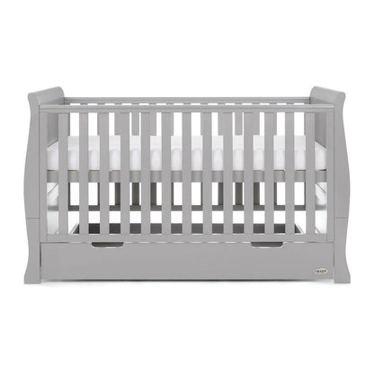 Obaby Stamford Classic Sleigh 3 Piece Room Set (Warm Grey)