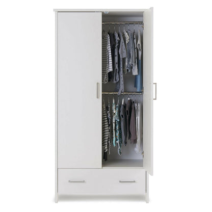 Obaby Nika 3 Piece Room Set (White Wash)