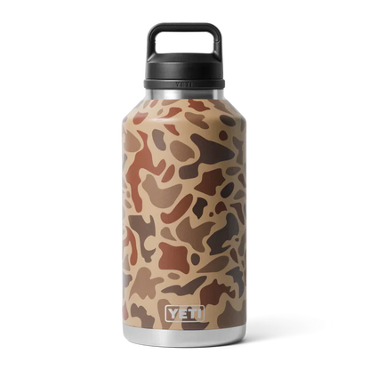 Wetlands Camo Yeti Rambler 64oz (1.9L) Bottle with Chug Cap