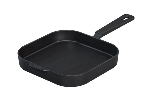 Enders Large Cast Iron Frying Pan with Bamboo Board