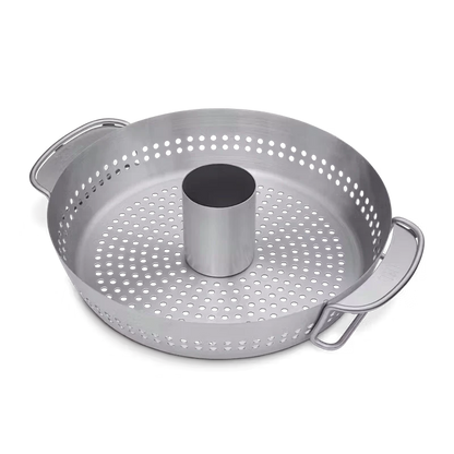 Weber Crafted GBS Poultry Roaster in Stainless Steel