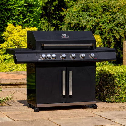 Grillstream Stealth 6 Burner Hybrid Gas Barbecue