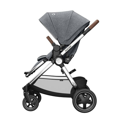 Maxi-Cosi Adorra Luxe Pebble 360 and Isofix Base Bundle - Twillic Grey