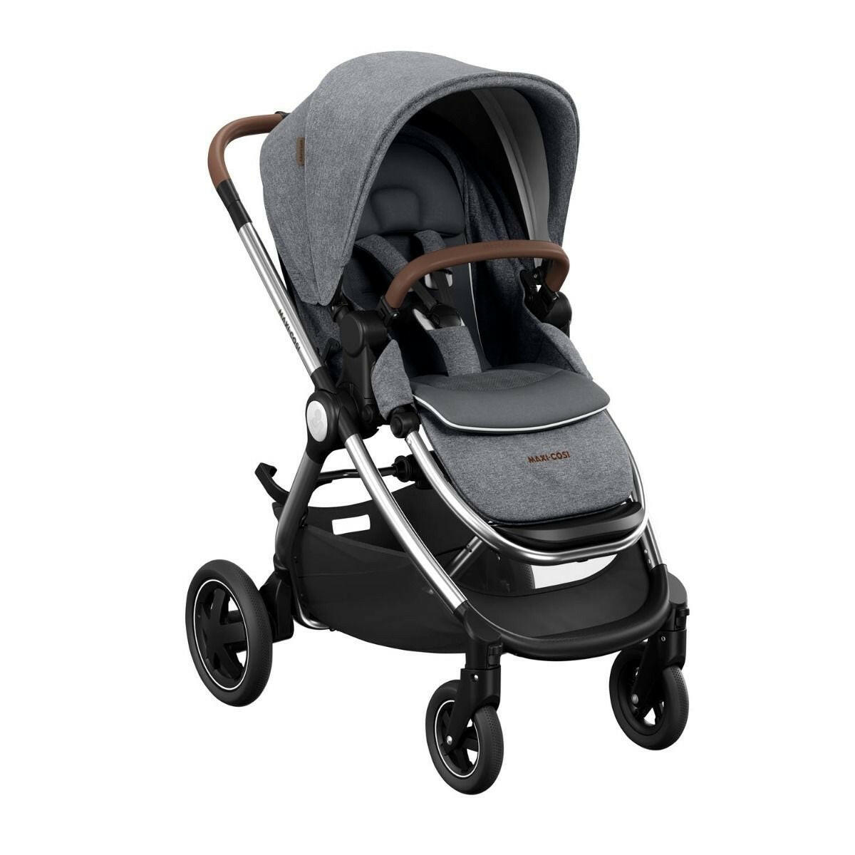 Maxi-Cosi Adorra Luxe Pebble 360 and Isofix Base Bundle - Twillic Grey