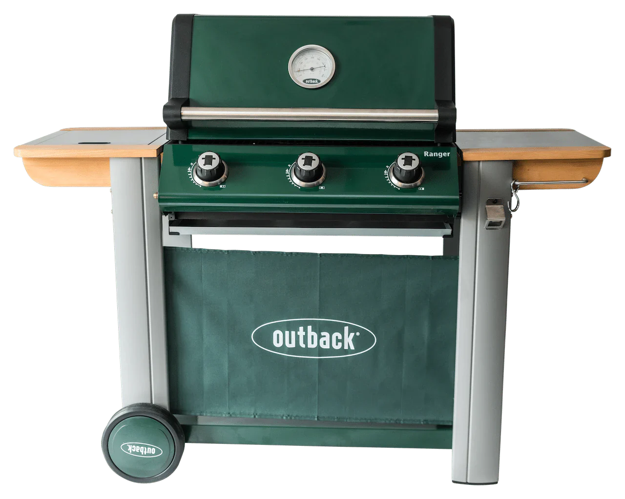 Outback Ranger Hybrid 3 Burner Gas BBQ