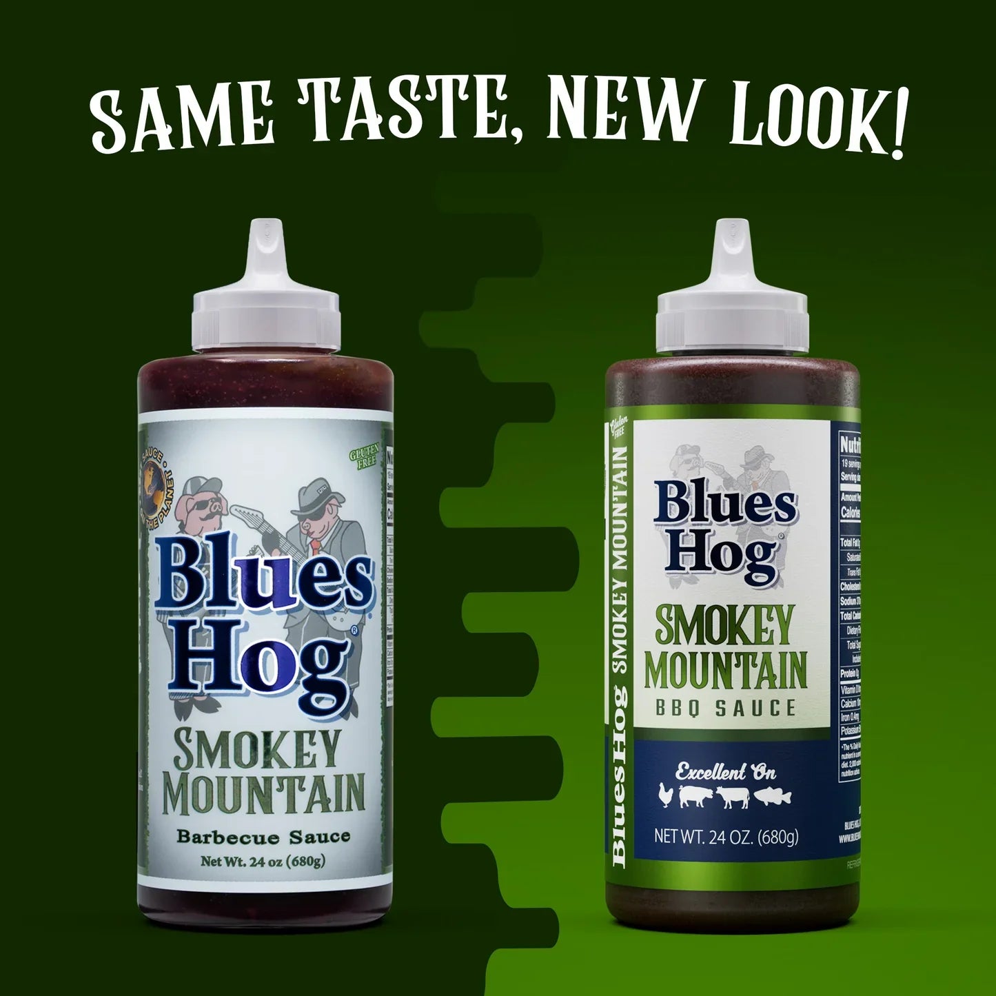 Blues Hog Smokey Mountain BBQ Sauce 680g Squeeze Bottle