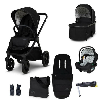 Cosatto Giggle 4 Foxed Everything Bundle with Car Seat & ISOFIX Base