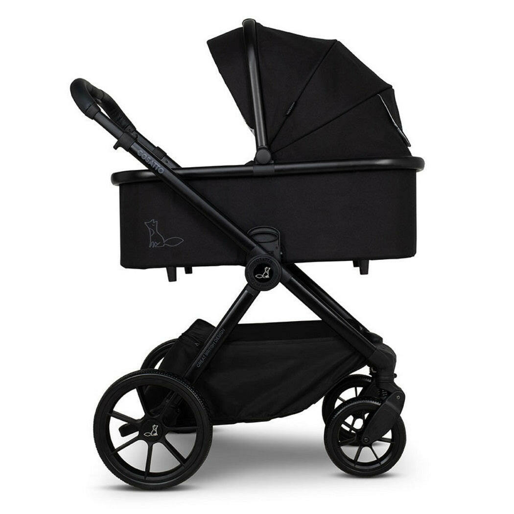 Cosatto Giggle 4 Foxed Everything Bundle with Car Seat & ISOFIX Base