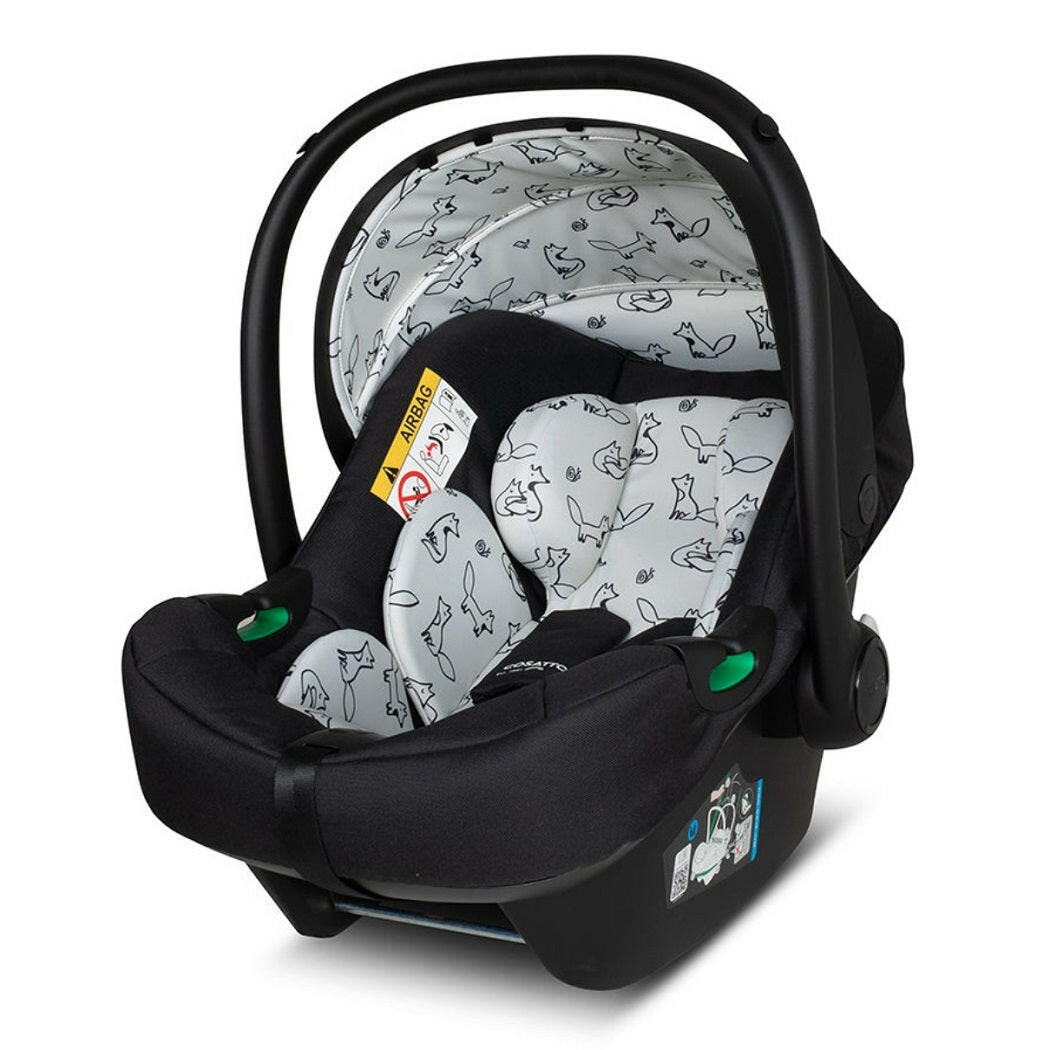 Cosatto Giggle 4 Foxed Everything Bundle with Car Seat & ISOFIX Base