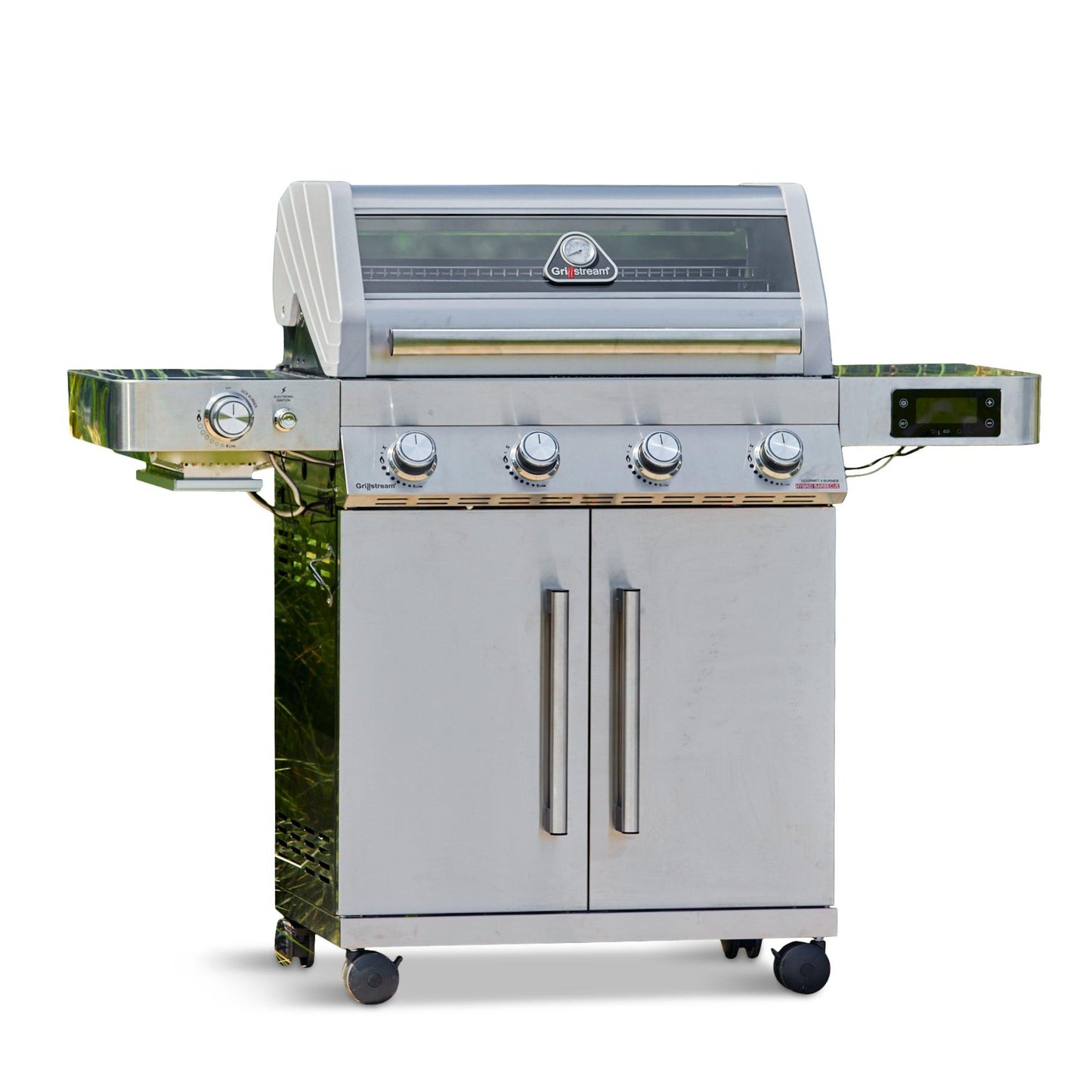 Grillstream Gourmet 4 Burner Hybrid Smart Gas BBQ