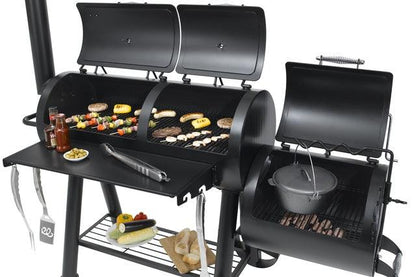 Indianapolis Heavy Duty Offset BBQ Smoker