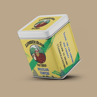 Lumberjaxe Brazilian Tempero Rub 90g
