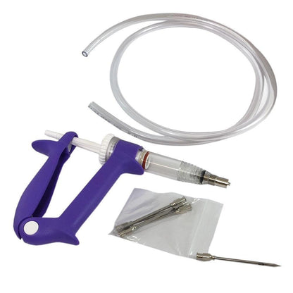 Meat Injector Gun with 5 Needles