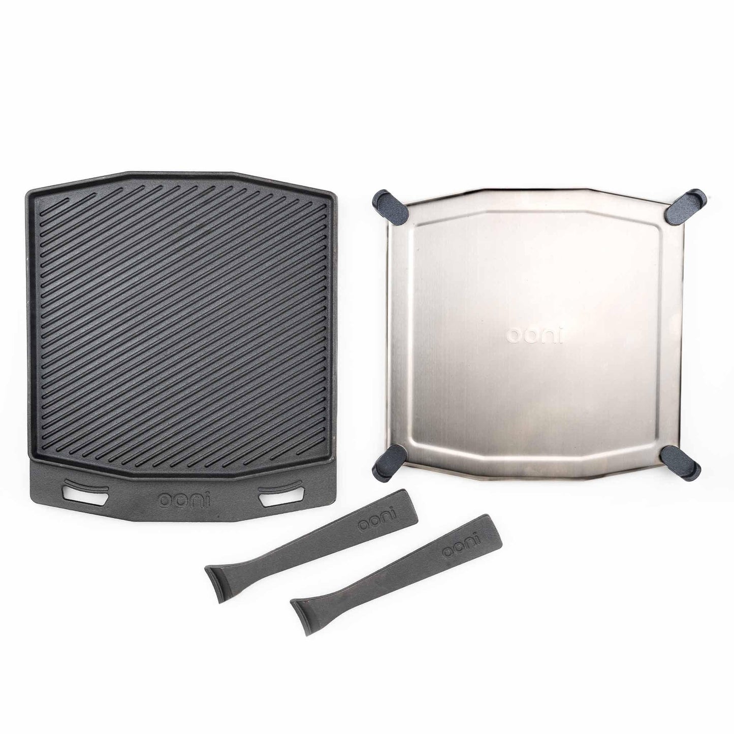Ooni Dual-Sided Cast Iron Grizzler Plate