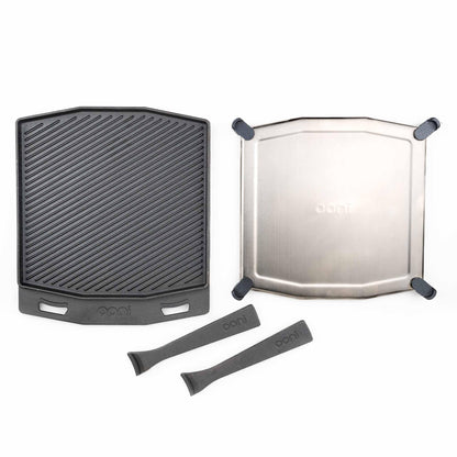 Ooni Dual-Sided Cast Iron Grizzler Plate