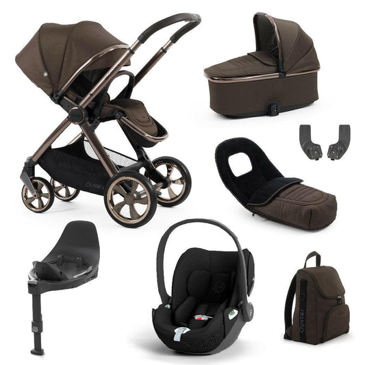 Oyster4 ULTIMATE Bundle - 12 Piece - Chocolate Velvet - with Cybex Cloud T