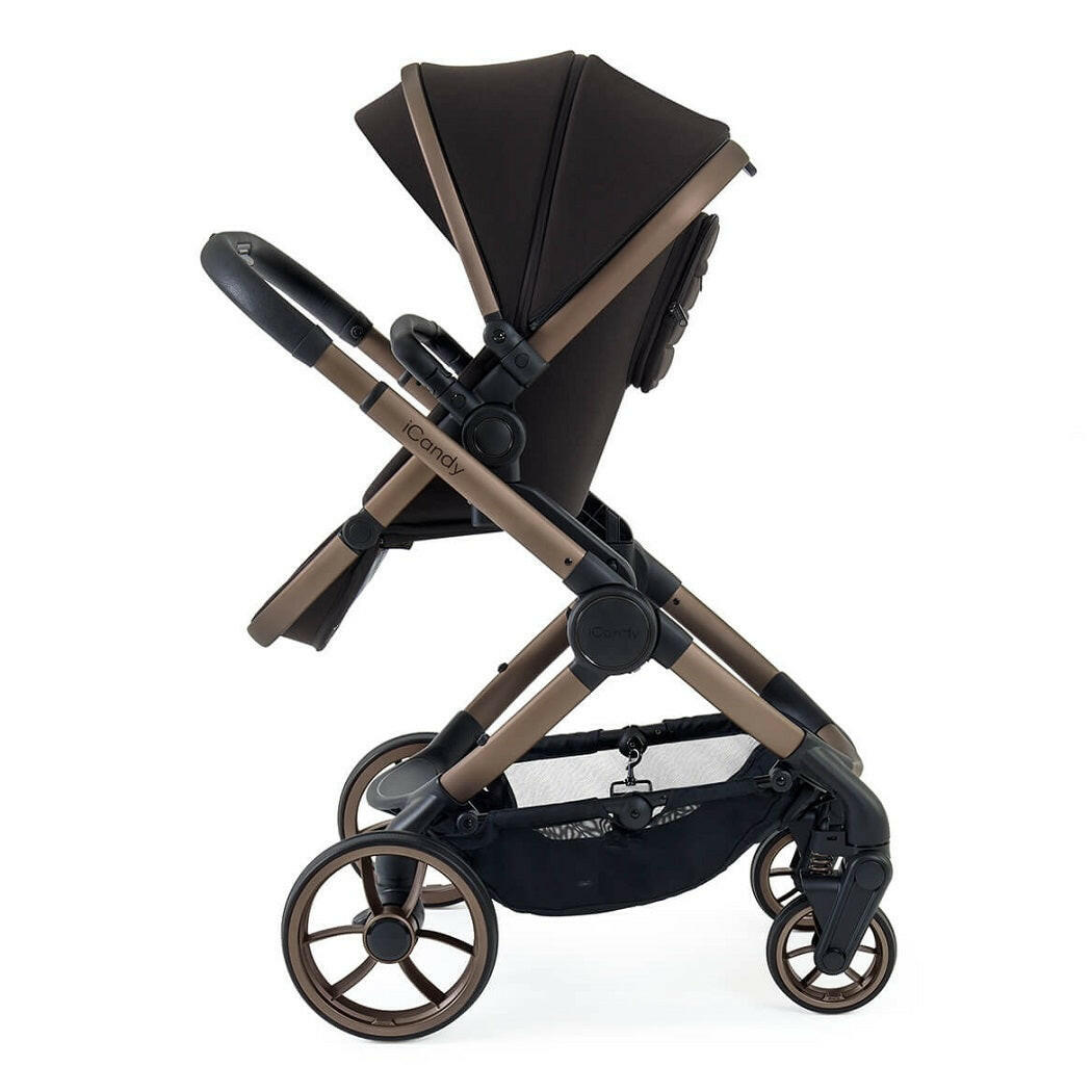 iCandy Peach 7 Pram Pushchair Complete Bundle (Pecan)
