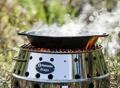 Petromax 30cm Cast Iron Fire Skillet with Two Handles FP30H-T