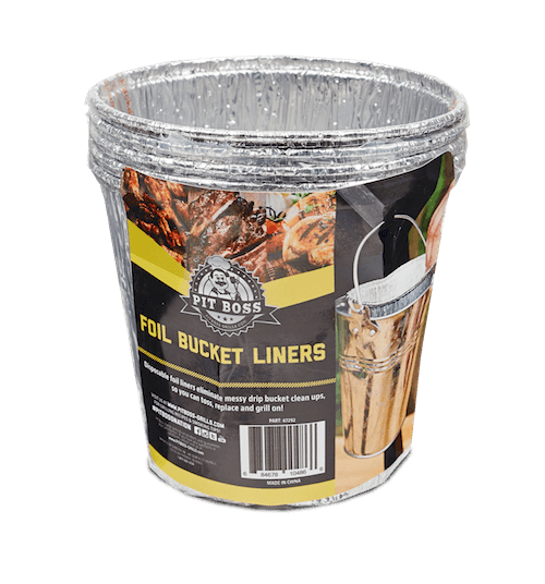 Pit Boss Foil Bucket Liners - 6 Pack