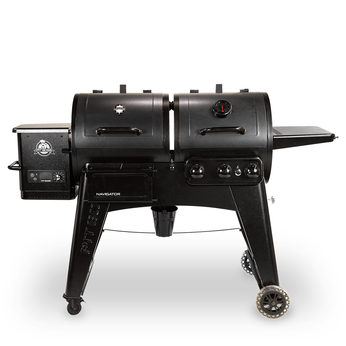 Pit Boss Navigator 1230CN Combo Pellet Gas BBQ Grill