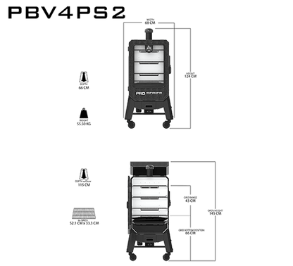 Pit Boss Pro Series 4 Vertical Pellet Smoker