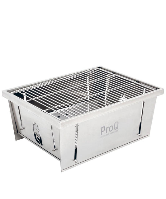 ProQ Flatdog Portable Charcoal BBQ Grill
