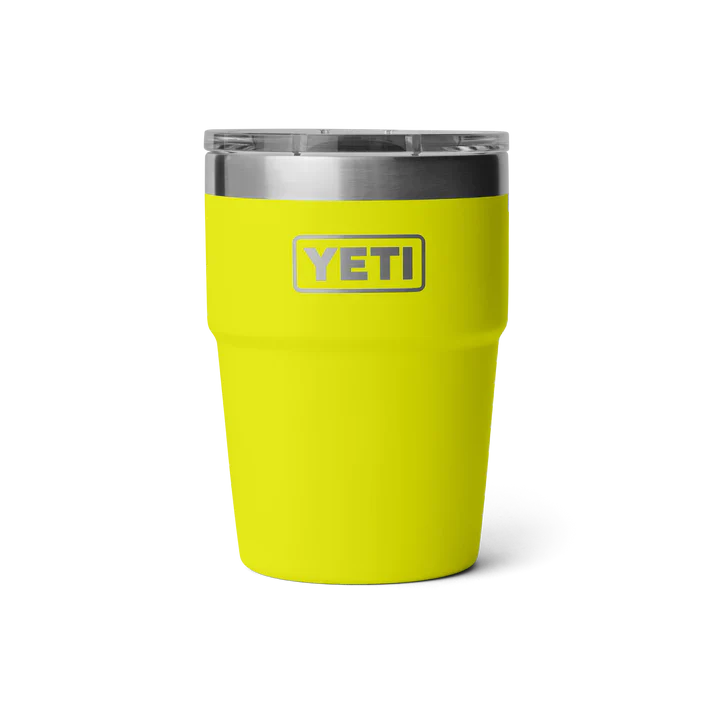 Yeti Rambler 16oz Stackable Cup - Firefly Yellow