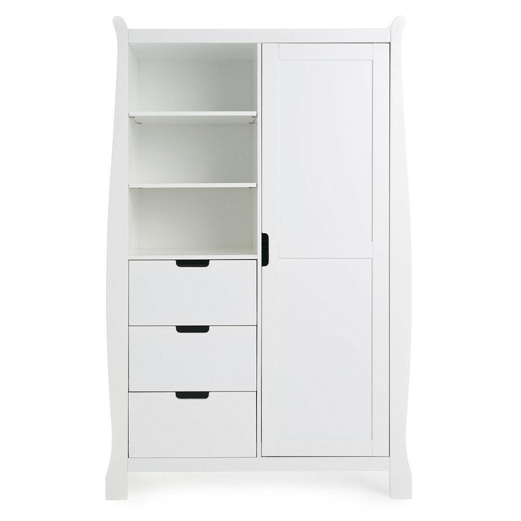 Obaby Stamford Mini Sleigh 3 Piece Room Set (White)