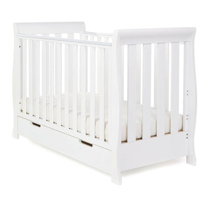 Obaby Stamford Mini Sleigh 3 Piece Room Set (White)
