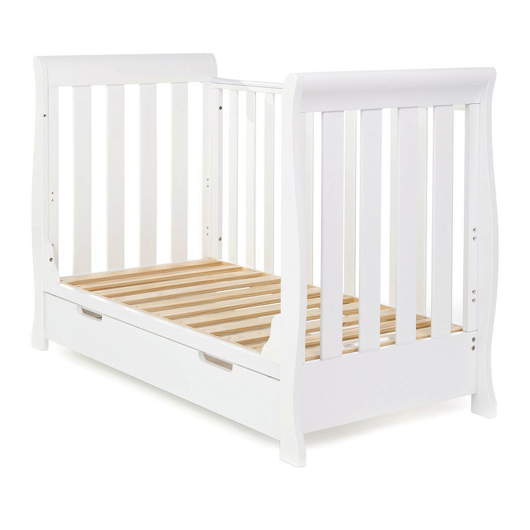 Obaby Stamford Mini Sleigh 3 Piece Room Set (White)