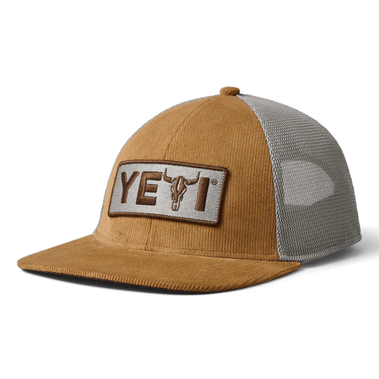 Steer Flat Brim Hat in Ochre