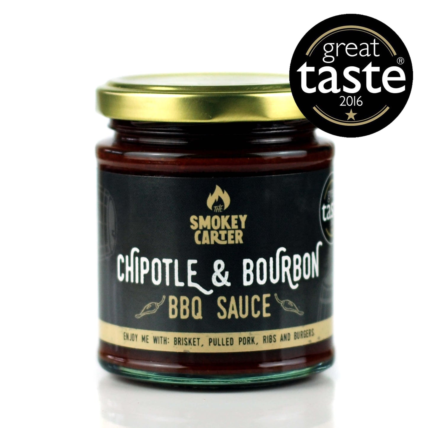 The Smokey Carter Chipotle & Bourbon BBQ Sauce 200g