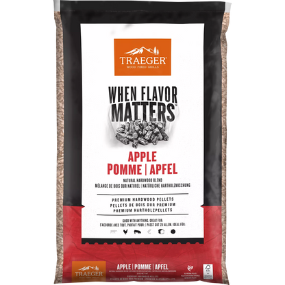 Traeger 9kg Apple Wood Pellets FSC®
