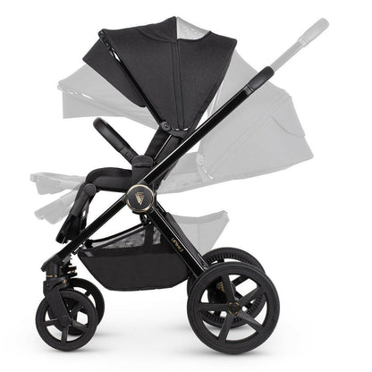 Venicci Upline 2 - All Black - 3in1 Travel System with Maxi-Cosi Pebble 360 Pro²