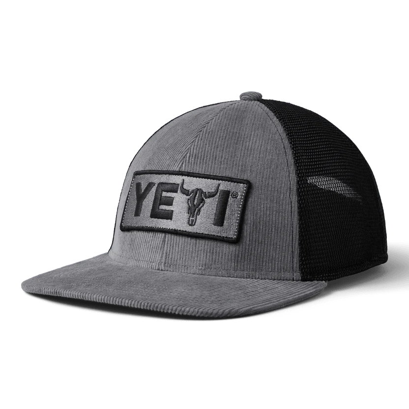 Yeti Steer Flat Brim Hat in Grey