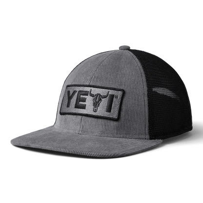 Yeti Steer Flat Brim Hat in Grey